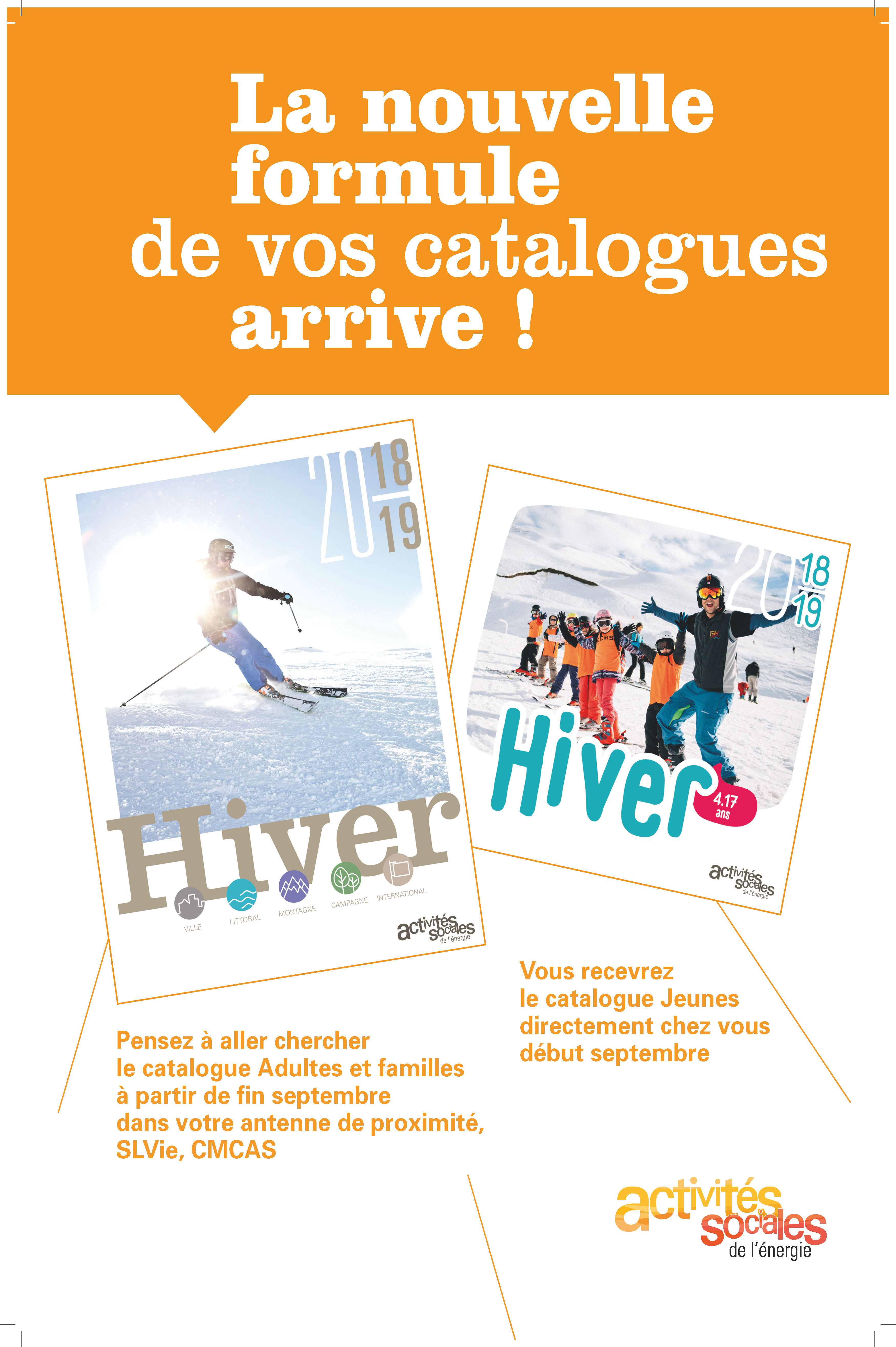 La nouvelle formule de vos catalogues arrive !